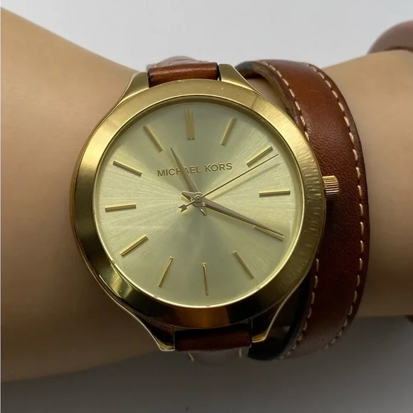 Michael Kors | Jewelry | Michael Kors Double Wrap Watch  display picture 2